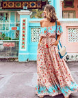 LOST IN PARADISE MAXI DRESS Pink Blossom