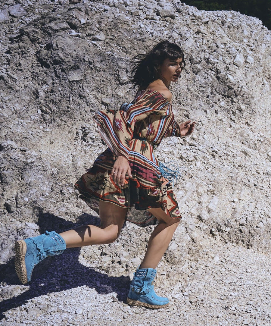 NAVAJO INSPIRED MINI DRESS