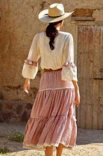 GREAT WESTERN COWGIRL TOP &amp; SKIRT